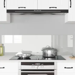 vidaXL Salpicadero de cocina 2 pcs 70 x 40 cm Transparente Sale