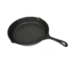 vidaXL Sartén parrilla de hierro fundido 30 cm redonda Hot