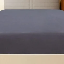 vidaXL Sábana bajera jersey algodón 90x200 cm Antracita Sale