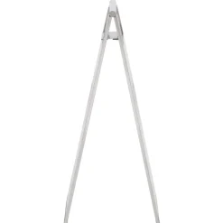 vidaXL Avisos-Señal de suelo mojado plegable acero inoxidable