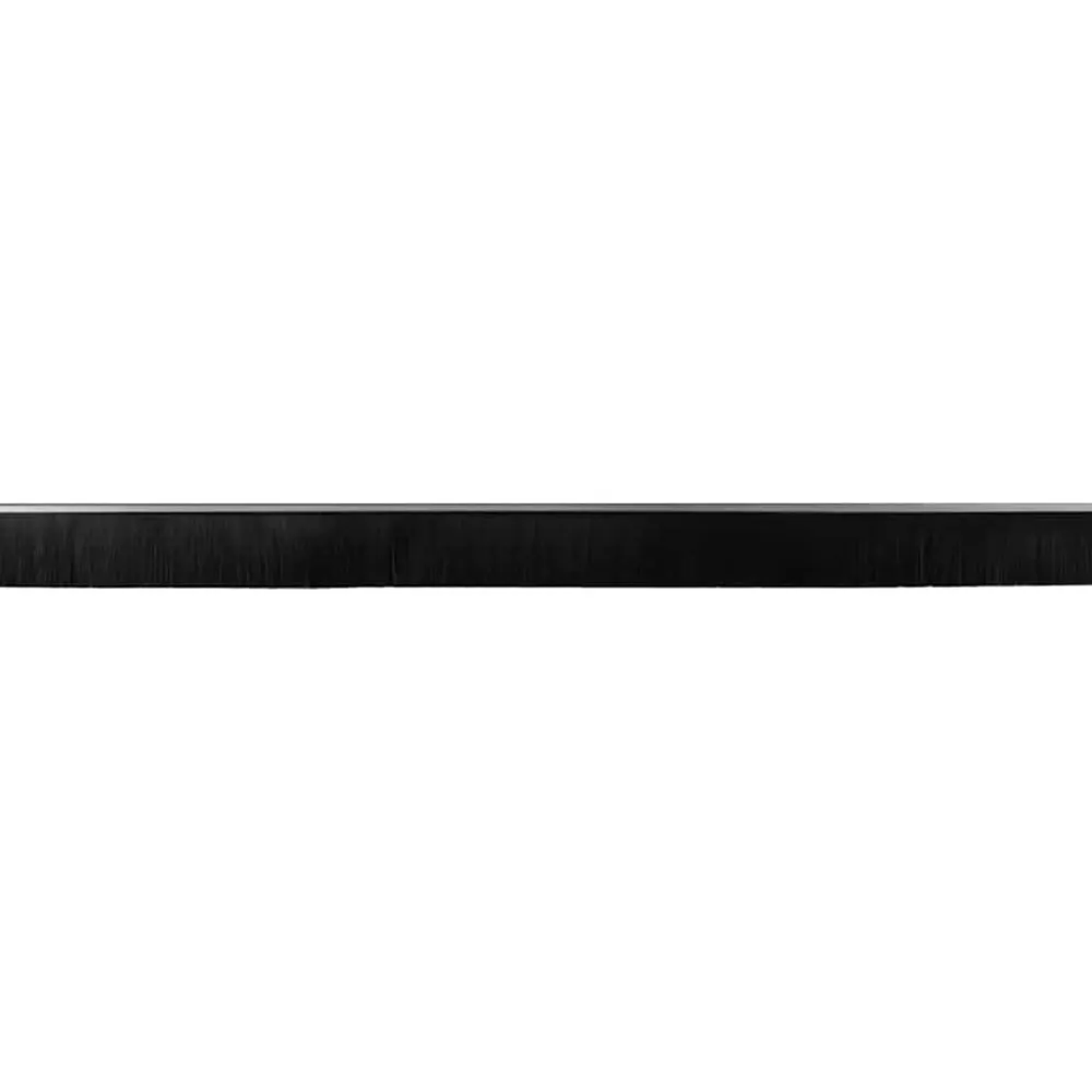 vidaXL Materiales De Construcción-Sellos de cepillo de puerta atornillables 2 pcs 100 cm