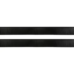 vidaXL Materiales De Construcción-Sellos de cepillo para puertas autoadhesivos 2 pcs 100 cm
