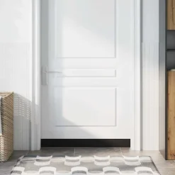 vidaXL Materiales De Construcción-Sellos de cepillo para puertas autoadhesivos 2 pcs 100 cm
