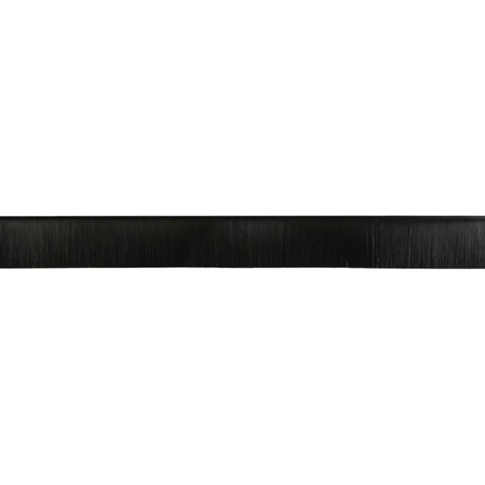 vidaXL Materiales De Construcción-Sellos de cepillo para puertas autoadhesivos 2 pcs 100 cm