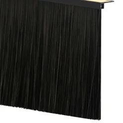 vidaXL Materiales De Construcción-Sellos de cepillo para puertas autoadhesivos 2 pcs 100 cm