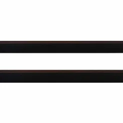 vidaXL Sellos de cepillo para puertas autoadhesivos 2 pcs Marrón Marrón Best