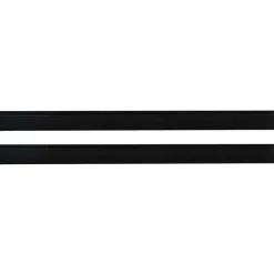 vidaXL Materiales De Construcción-Sellos de cepillo para puertas autoadhesivos 2 pcs 100 cm