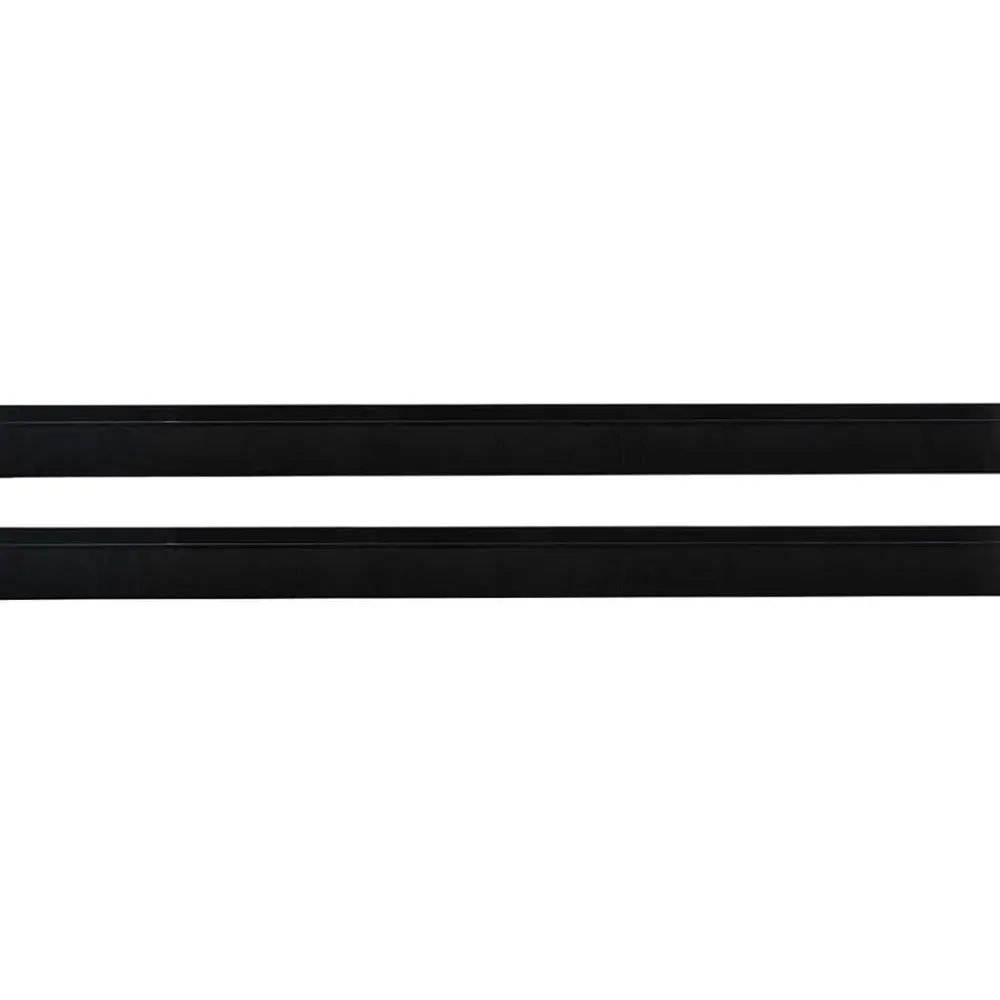 vidaXL Materiales De Construcción-Sellos de cepillo para puertas autoadhesivos 2 pcs 100 cm