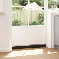vidaXL Materiales De Construcción-Sellos de cepillo para puertas autoadhesivos 2 pcs