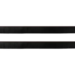 vidaXL Materiales De Construcción-Sellos de cepillo de puerta atornillables 2 pcs Marrón 100 cm