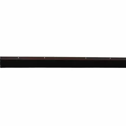 vidaXL Sellos de cepillo de puerta atornillables 2 pcs Marrón 100 cm Marrón Clearance