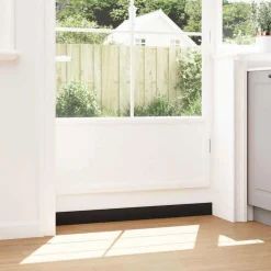 vidaXL Sellos de cepillo para puertas autoadhesivos 2 pcs 100 cm White