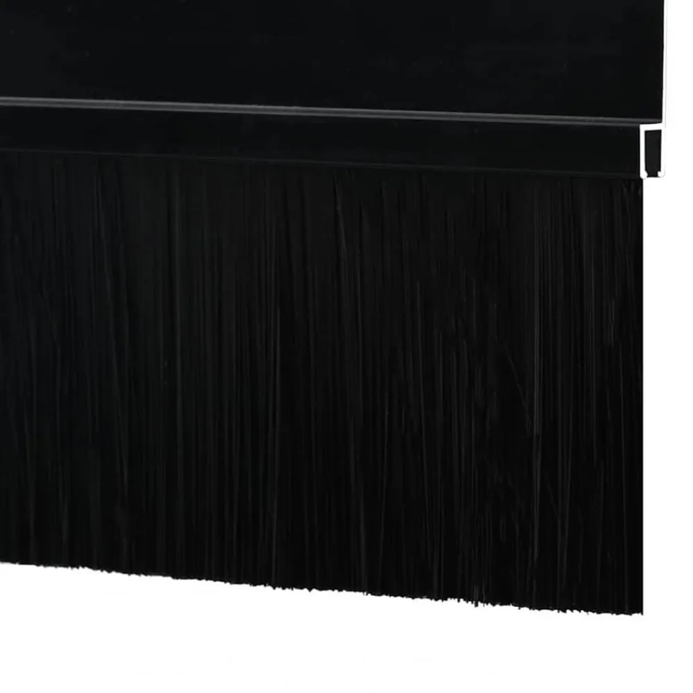 vidaXL Materiales De Construcción-Sellos de cepillo para puertas autoadhesivos 2 pcs 100 cm