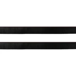 vidaXL Sellos de cepillo para puertas autoadhesivos 2 pcs Marrón Marr&oacute;n New