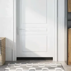 vidaXL Materiales De Construcción-Sellos de cepillo para puertas autoadhesivos 2 pcs