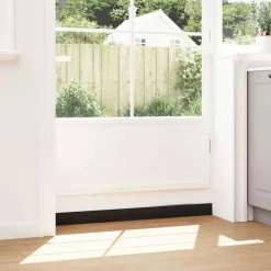 vidaXL Materiales De Construcción-Sellos de cepillo para puertas autoadhesivos 2 pcs