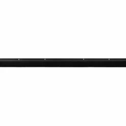 vidaXL Sellos de cepillo de puerta atornillables 2 pcs 100 cm Negro