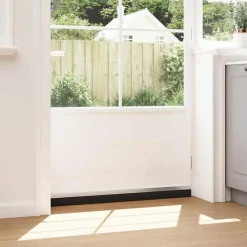 vidaXL Sellos de cepillo para puertas autoadhesivos 2 pcs Plateado Outlet