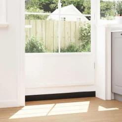 vidaXL Materiales De Construcción-Sellos de cepillo para puertas autoadhesivos 2 pcs