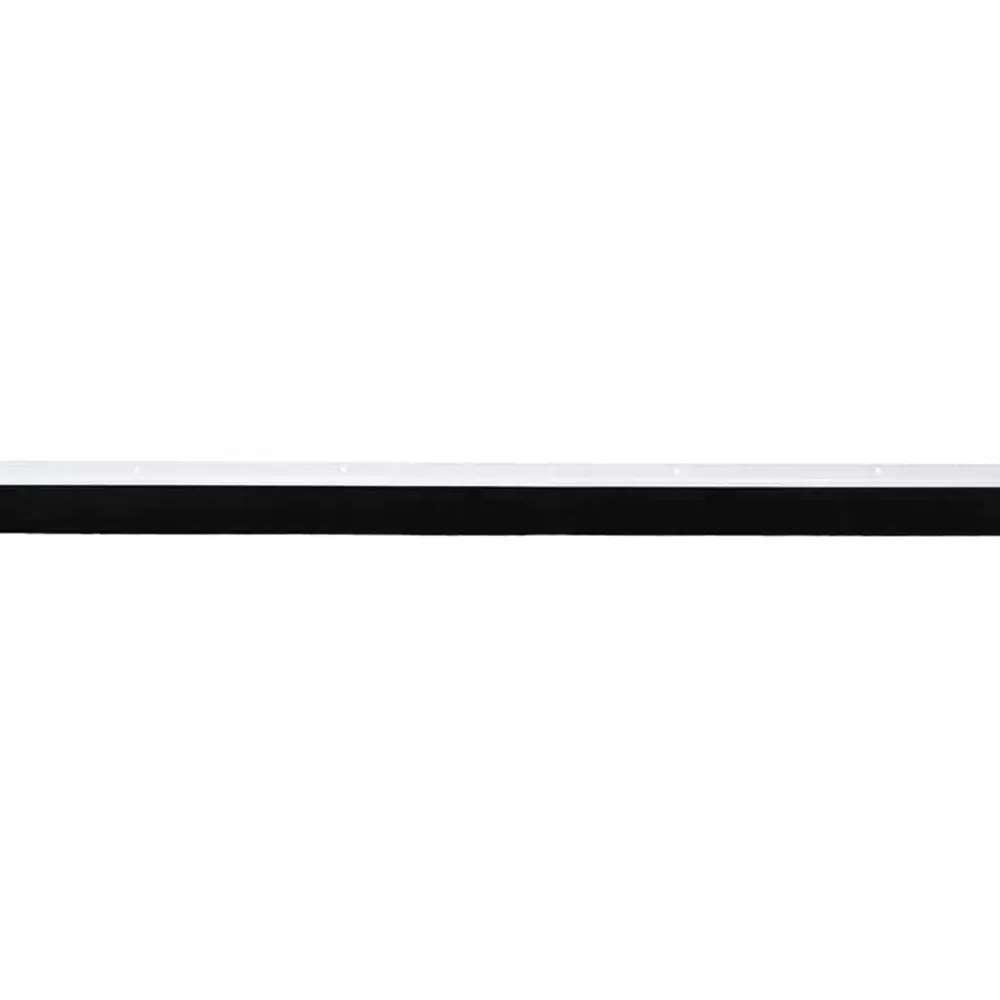 vidaXL Sellos de cepillo de puerta atornillables 2 pcs 100 cm White Outlet