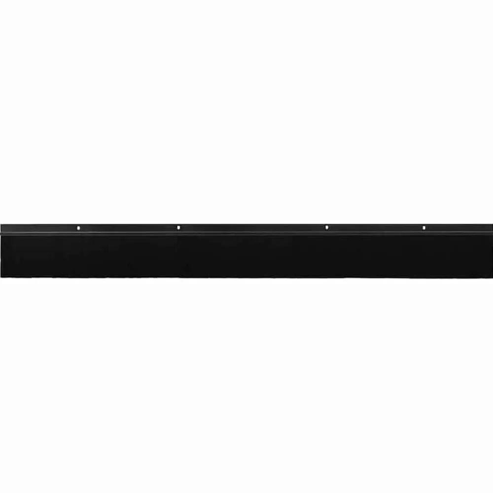vidaXL Sellos de cepillo de puerta atornillables 6 pcs 100 cm Negro Online