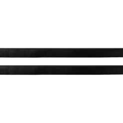vidaXL Sellos de cepillo para puertas autoadhesivos 2 pcs 100 cm Negro Clearance
