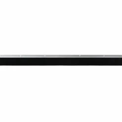 vidaXL Materiales De Construcción-Sellos de cepillo de puerta atornillables 2 pcs 100 cm