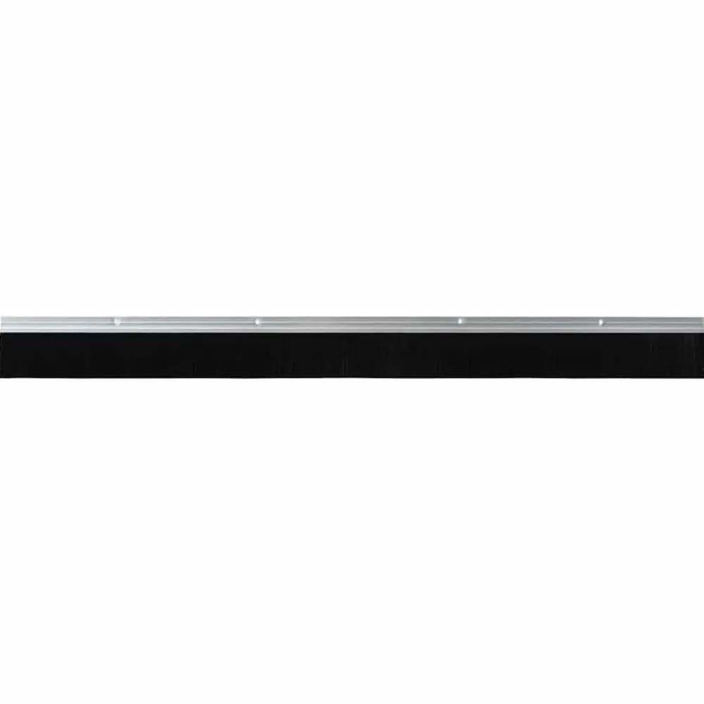 vidaXL Materiales De Construcción-Sellos de cepillo de puerta atornillables 2 pcs 100 cm
