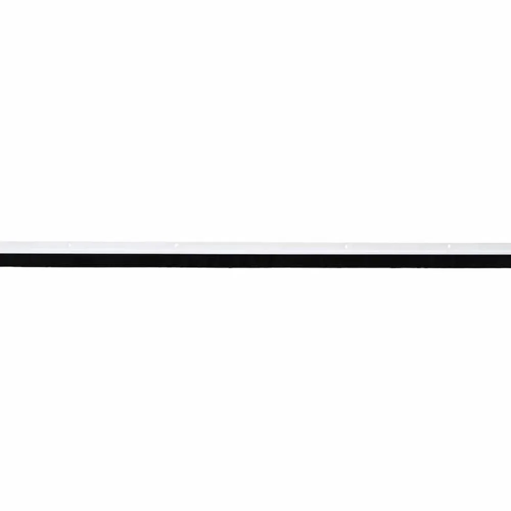 vidaXL Materiales De Construcción-Sellos de cepillo de puerta atornillables 2 pcs 100 cm