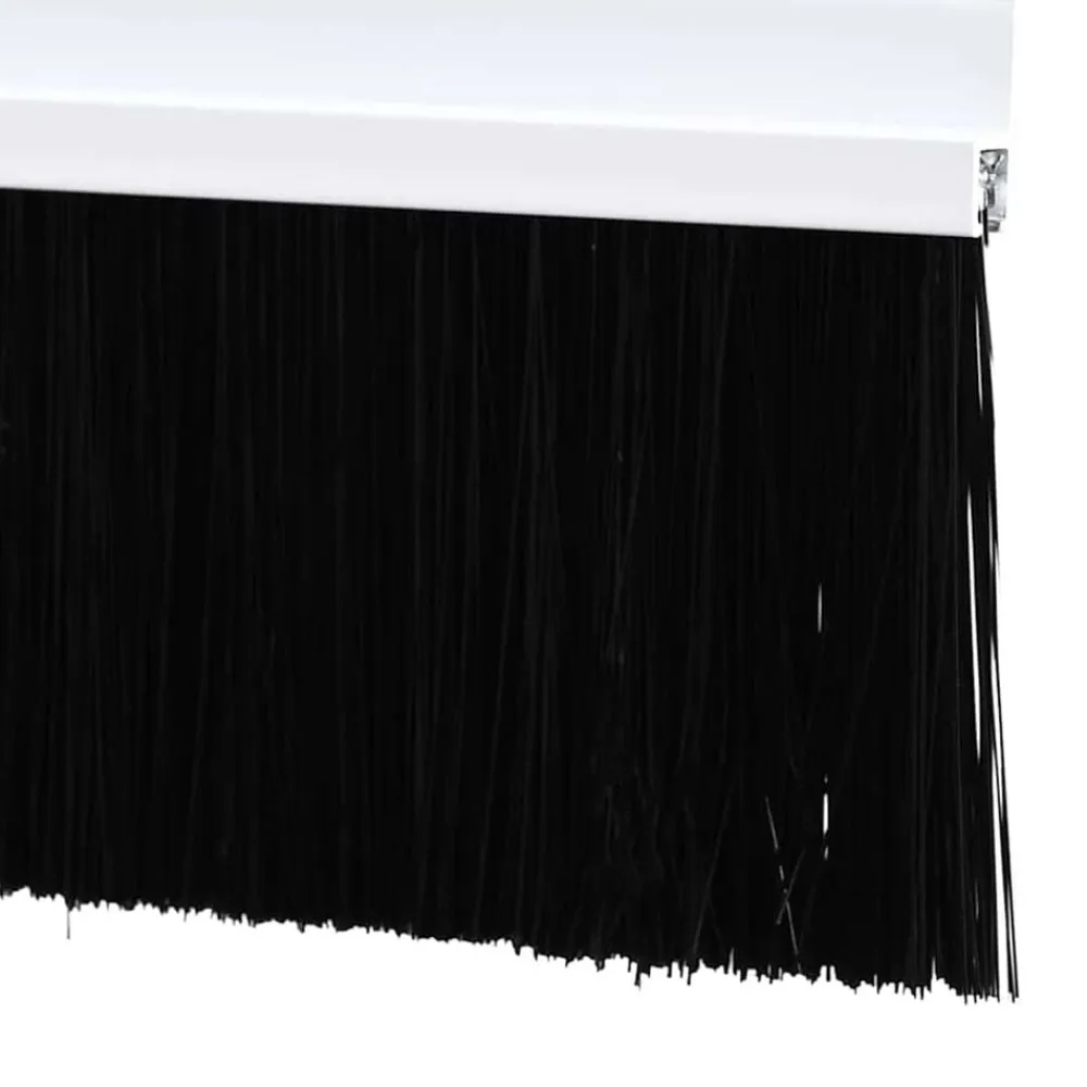 vidaXL Materiales De Construcción-Sellos de cepillo de puerta atornillables 2 pcs 100 cm