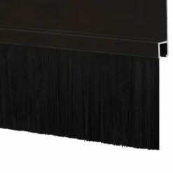 vidaXL Materiales De Construcción-Sellos de cepillo para puertas autoadhesivos 2 pcs 100 cm