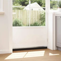vidaXL Materiales De Construcción-Sellos de cepillo de puerta atornillables 2 pcs 100 cm