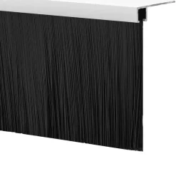vidaXL Sellos de cepillo de puerta atornillables 2 pcs 100 cm White Sale