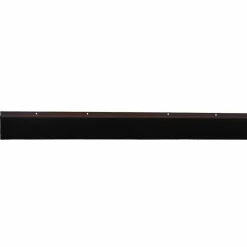 vidaXL Sellos de cepillo de puerta atornillables 2 pcs Marrón 100 cm Marrón Discount