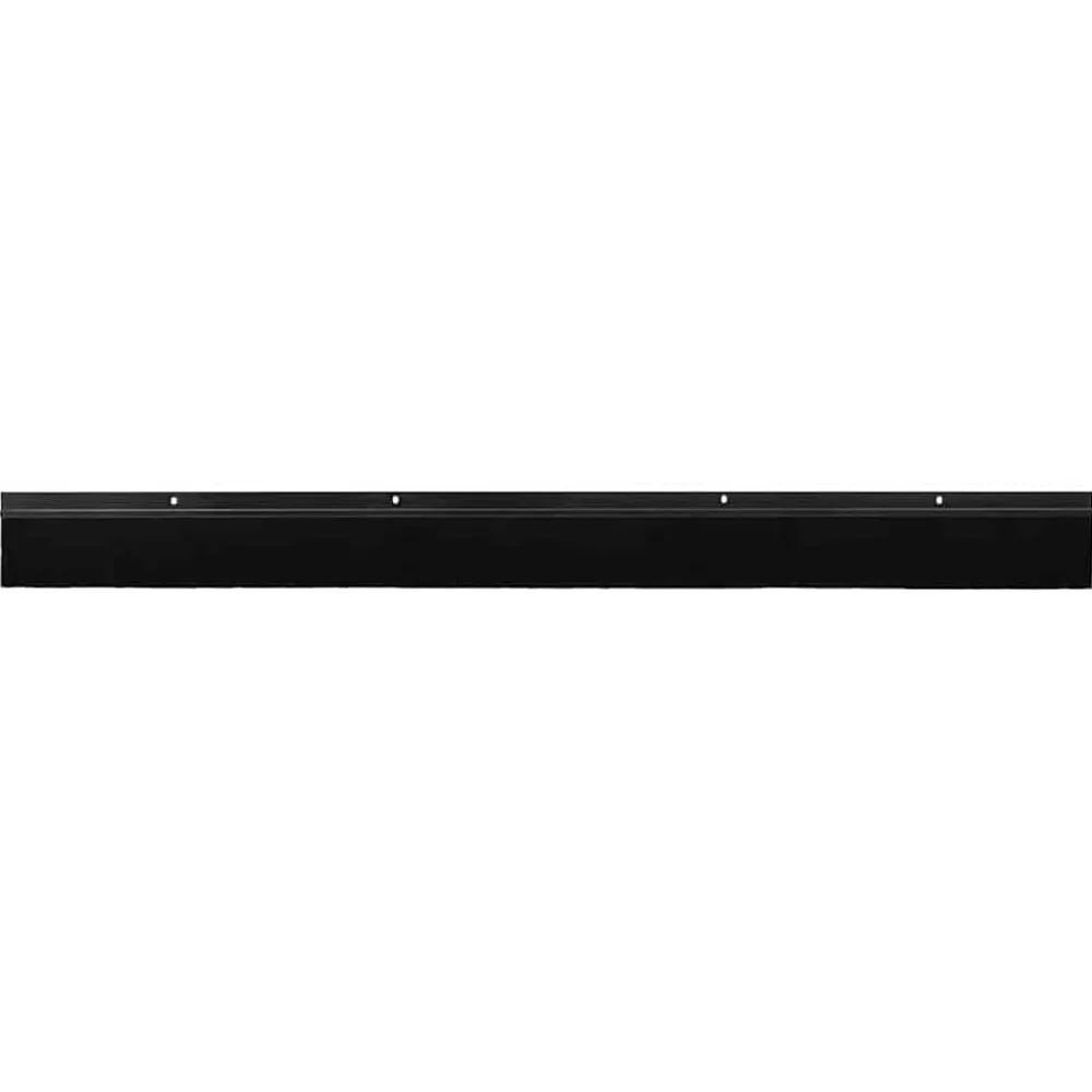 vidaXL Sellos de cepillo de puerta atornillables 2 pcs 100 cm Negro Online