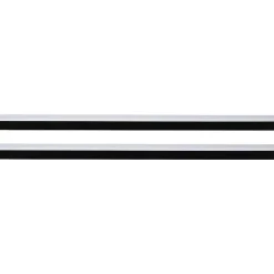 vidaXL Sellos de cepillo para puertas autoadhesivos 2 pcs 100 cm White Clearance