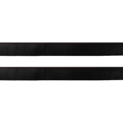 vidaXL Sellos de cepillo de puerta atornillables 2 pcs Marrón 100 cm Marrón Online