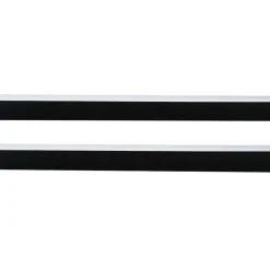 vidaXL Sellos de cepillo para puertas autoadhesivos 2 pcs 100 cm White Clearance