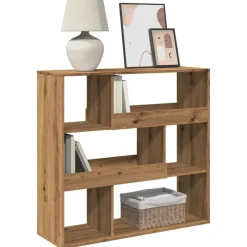 vidaXL Separador de ambientes madera roble artisan 100x33x94,5 cm artisian oak Sale