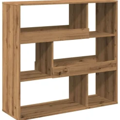 vidaXL Separador de ambientes madera roble artisan 100x33x94,5 cm artisian oak Sale