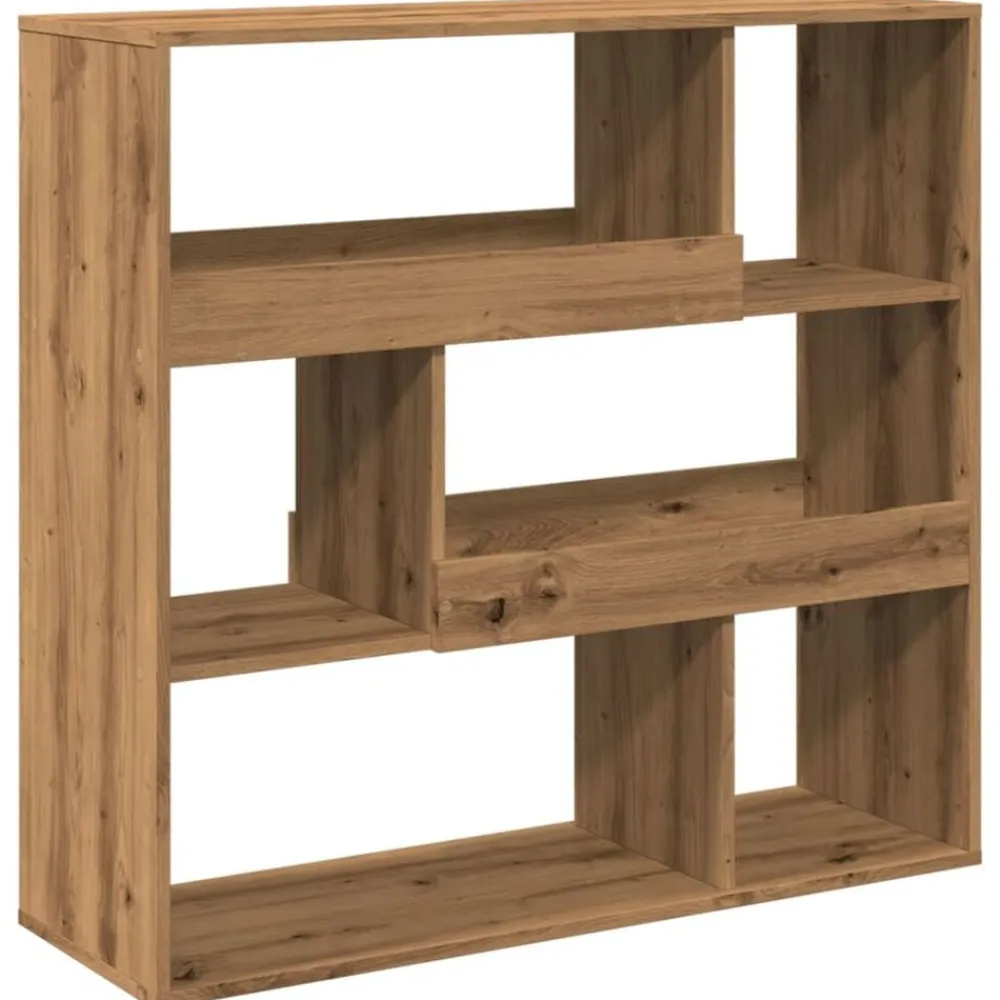 vidaXL Separador de ambientes madera roble artisan 100x33x94,5 cm artisian oak Sale