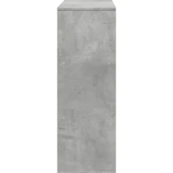 vidaXL Separador de ambientes madera gris hormigón 100x33x94,5 cm Gris hormig&oacute;n Sale