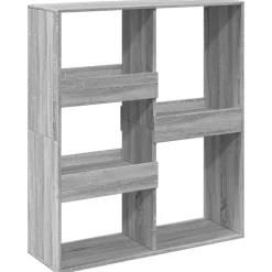 vidaXL Separador de ambientes madera 100x33x115 cm Gris sonoma Hot