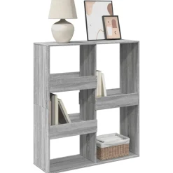vidaXL Separador de ambientes madera 100x33x115 cm Gris sonoma Hot