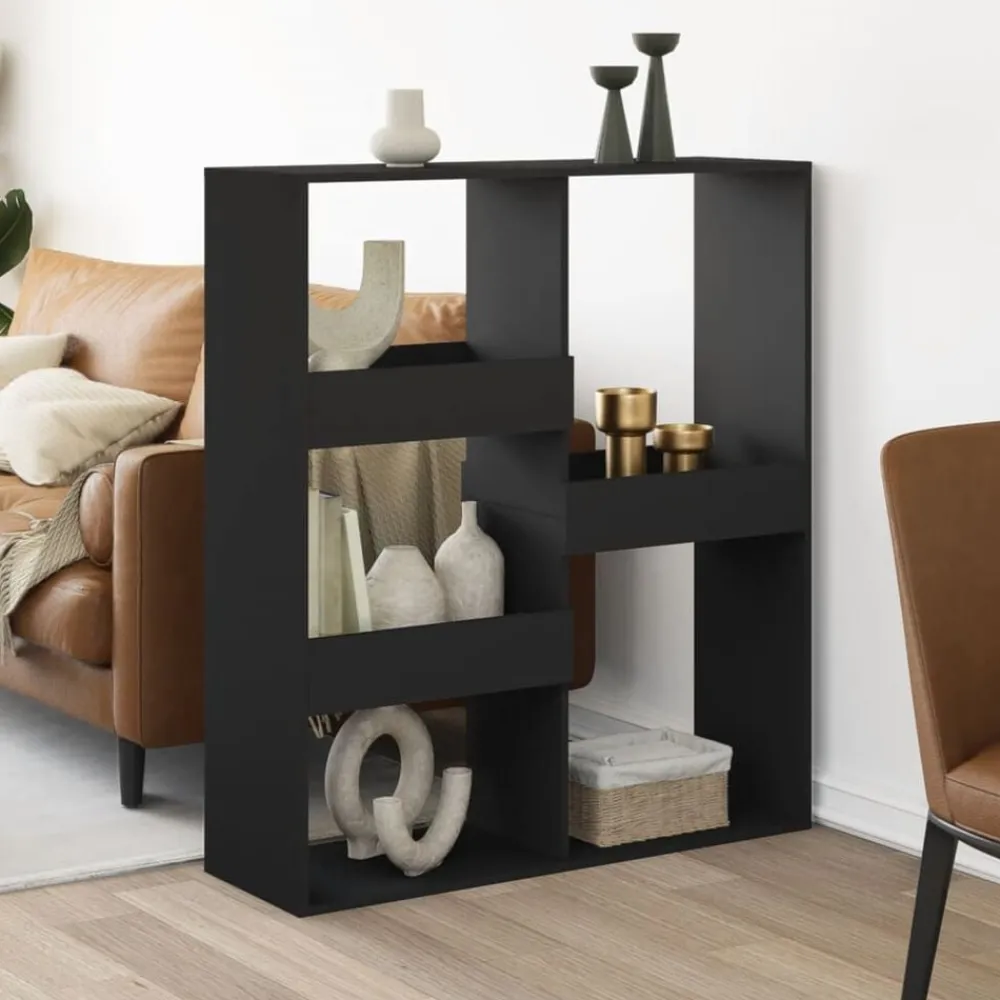 vidaXL Estanterías-Separador de ambientes madera ingeniería 100x33x115 cm