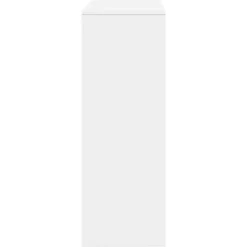 vidaXL Separador de ambientes madera ingeniería 100x33x94,5 cm Blanco