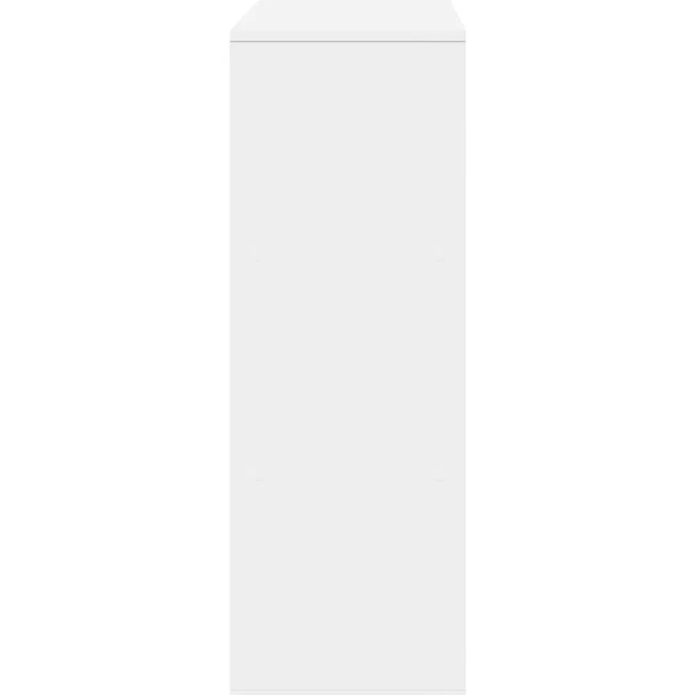 vidaXL Separador de ambientes madera ingeniería 100x33x94,5 cm Blanco