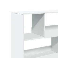 vidaXL Separador de ambientes madera ingeniería 100x33x94,5 cm Blanco
