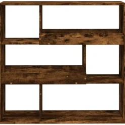 vidaXL Estanterías-Separador de ambientes madera 100x33x94,5 cm