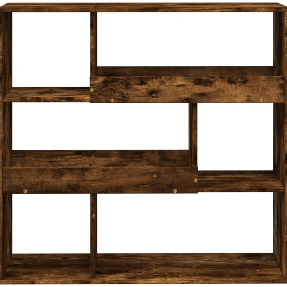 vidaXL Estanterías-Separador de ambientes madera 100x33x94,5 cm